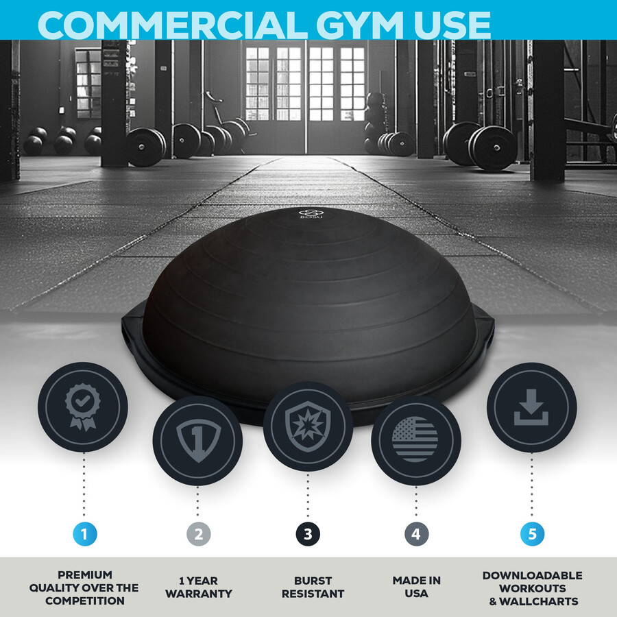 pro balance trainer – mattschwarz