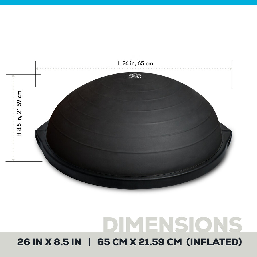pro balance trainer – mattschwarz